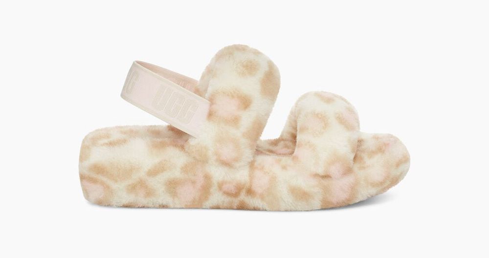 Ugg Slippers Canada - Ugg Women's Oh Yeah Her Print White